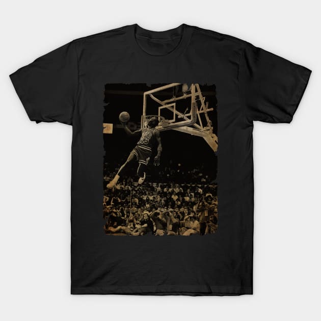 Dunk Michael Jordan Vintage #2 T-Shirt by Milu Milu